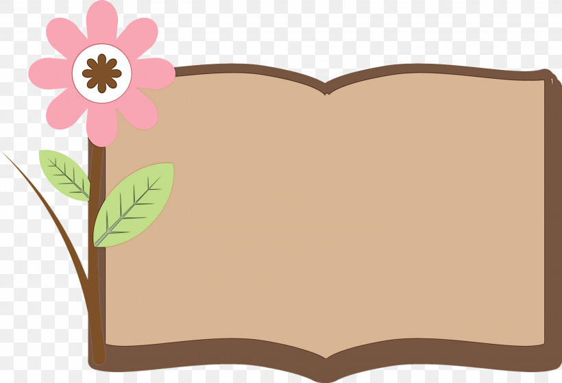 Cartoon Flower Petal Meter Biology, PNG, 3000x2048px, Flower Frame, Biology, Book Frame, Cartoon, Flower Download Free