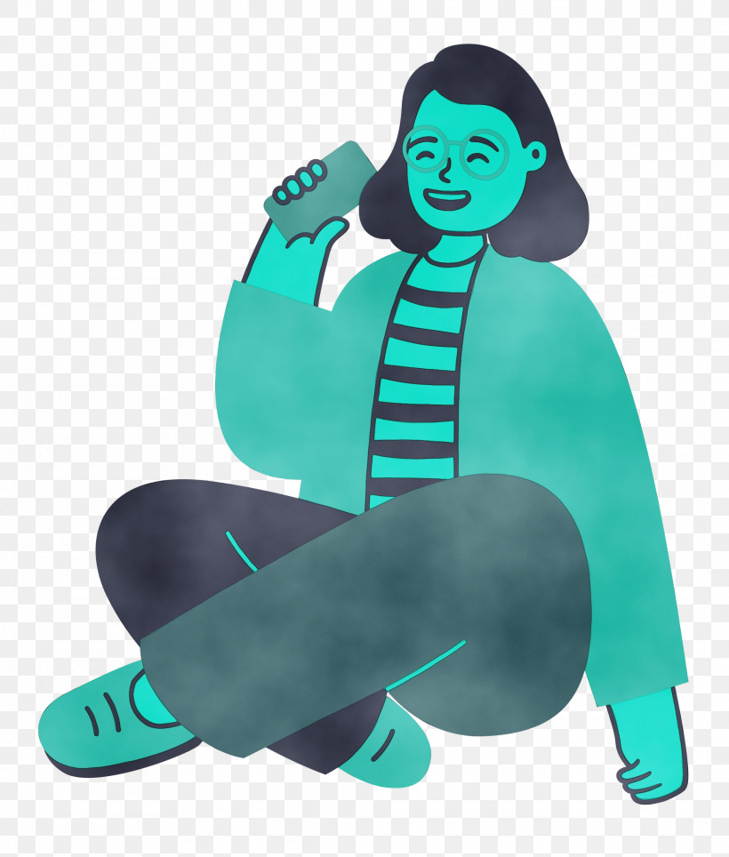 Character Shoe Cartoon Teal Microsoft Azure, PNG, 2125x2500px, Sitting On Floor, Cartoon, Character, Girl, Lady Download Free
