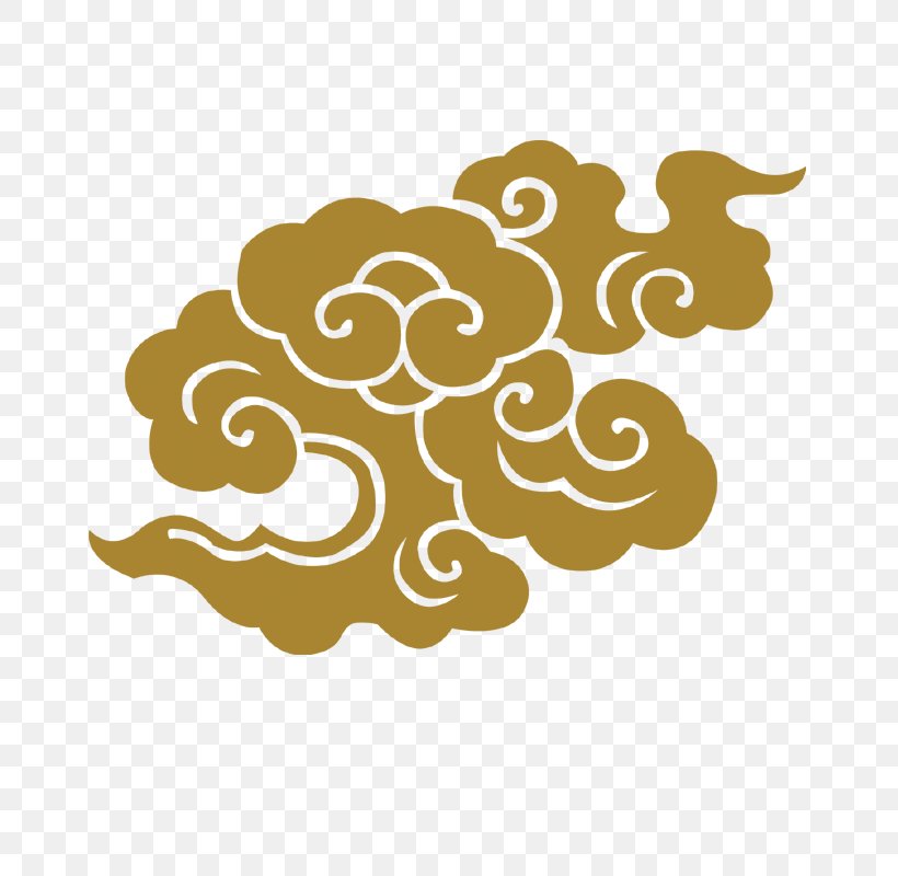 Cloud, PNG, 800x800px, Cloud, Brand, Cdr, Element, Gold Download Free