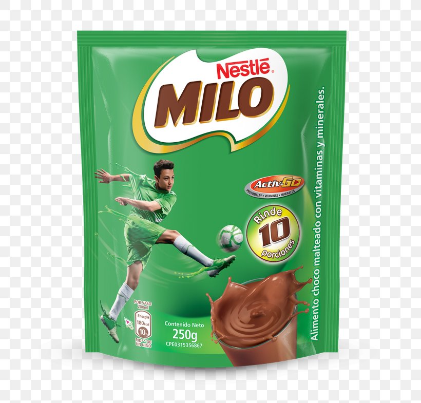 Milo Hot Chocolate Malted Milk Drink Breakfast Cereal, PNG, 670x785px, Milo, Brand, Breakfast Cereal, Chocolate, Cocoa Solids Download Free