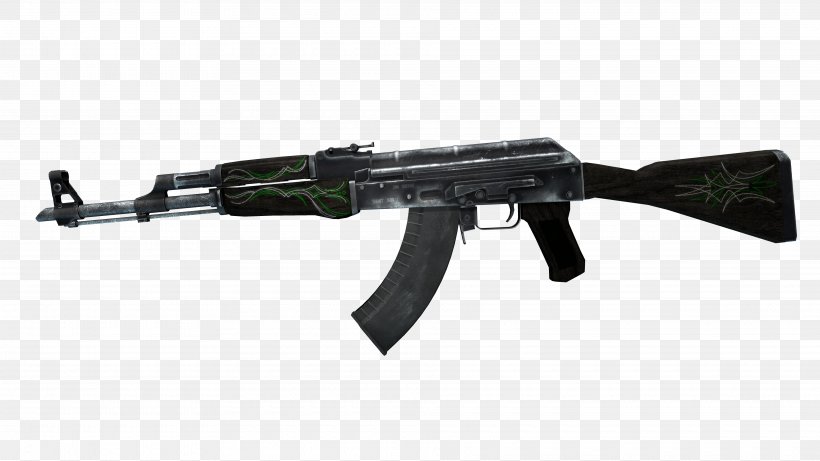 Counter-Strike: Global Offensive AK-47 M4 Carbine Weapon Gun, PNG, 3840x2160px, Watercolor, Cartoon, Flower, Frame, Heart Download Free