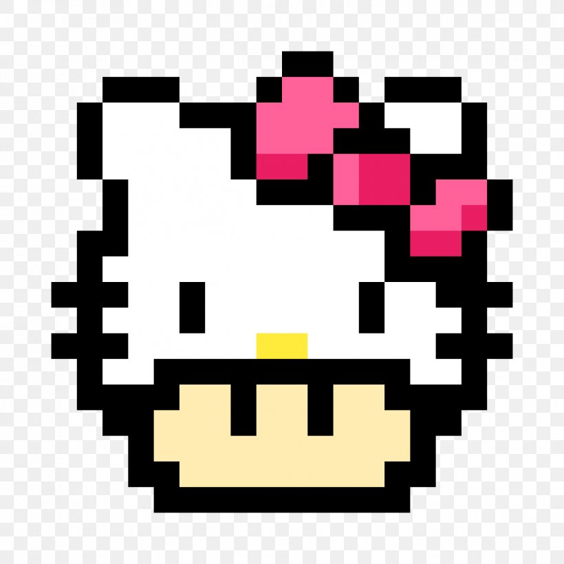 Hello Kitty Pixel Art Perler Beads, PNG, 1188x1188px, Hello Kitty, Art