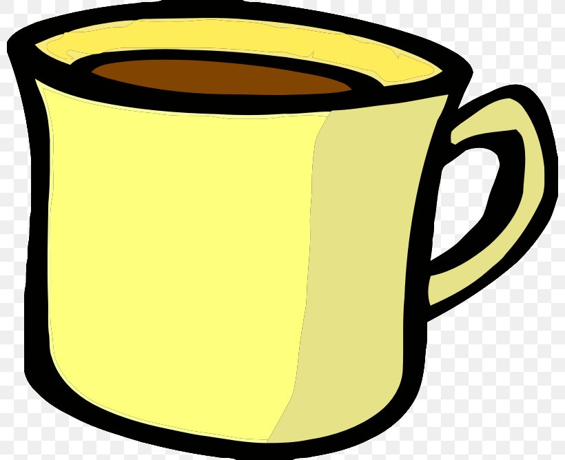 Coffee Cup Tea Mug Clip Art, PNG, 800x668px, Coffee, Artwork, Ceramic, Coffee Cup, Cup Download Free