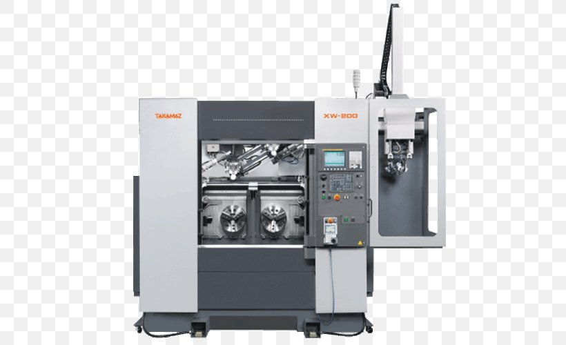 Automatic Lathe Machine Tool Spindle TAKAMATSU MACHINERY CO., LTD., PNG, 500x500px, Lathe, Automatic Lathe, Automation, Computer Numerical Control, Cutting Download Free
