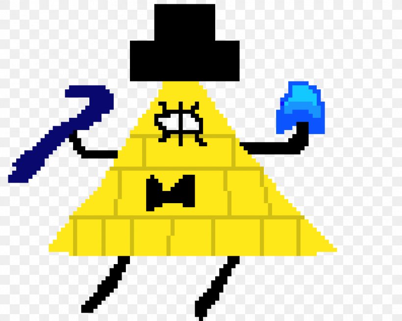 Bill Cipher Pixel Art Sonic Mania Yellow, PNG, 990x790px, Bill Cipher, Art, Color, Map, Meow Download Free