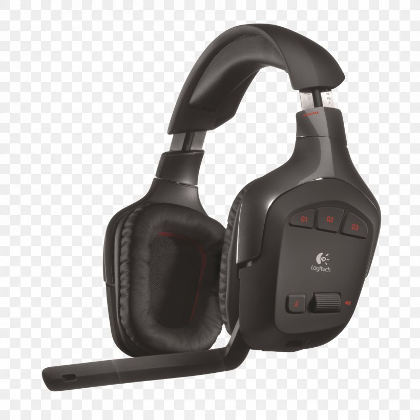 Logitech G930 Headphones 7.1 Surround Sound Audio, PNG, 1800x1800px, 71 Surround Sound, Logitech G930, Audio, Audio Equipment, Electronic Device Download Free