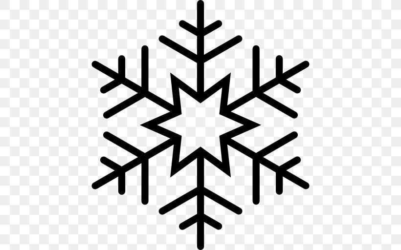 Snowflake Hexagon Shape Line, PNG, 512x512px, Snowflake, Black And White, Hexagon, Point, Point Reflection Download Free
