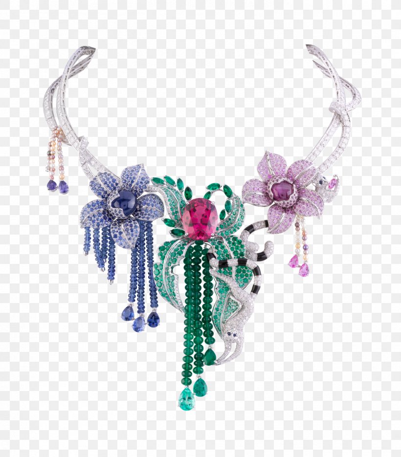 Van Cleef & Arpels Jewellery Necklace Sapphire Emerald, PNG, 1402x1600px, Van Cleef Arpels, Body Jewelry, Carat, Charms Pendants, Diamond Download Free