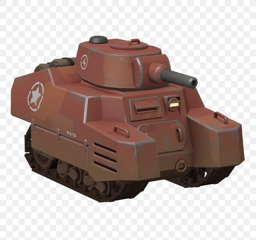 Churchill Tank Team Fortress 2 Frontline Assault Shot Trap, PNG, 768x768px, Tank, Armored Car, Armour, Churchill Tank, Combat Vehicle Download Free
