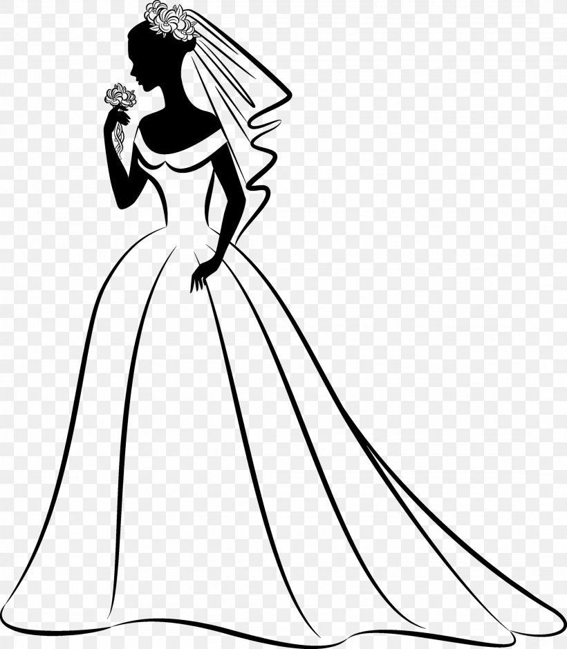 Drawing Bride Sketch, PNG, 2181x2500px, Drawing, Art, Artwork, Black, Black And White Download Free