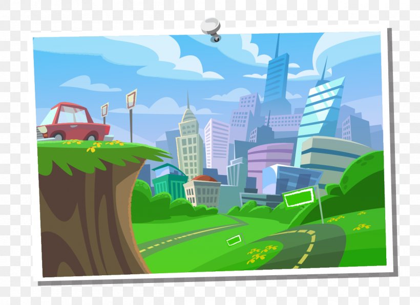 Illustration Cartoon Energy Biome Sky Limited, PNG, 1257x915px, Cartoon, Art, Biome, Daytime, Ecosystem Download Free