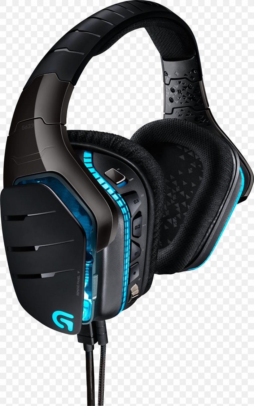 Logitech G633 Artemis Spectrum Headphones Headset 7.1 Surround Sound, PNG, 1111x1772px, 71 Surround Sound, Logitech G633 Artemis Spectrum, Audio, Audio Equipment, Dts Download Free