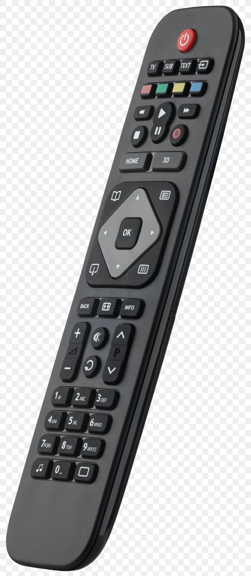 Remote Controls Television Set One For All Universal Remote Tv Philips, PNG, 1312x3000px, Remote Controls, Electronic Device, Electronics, Electronics Accessory, Home Theater Systems Download Free
