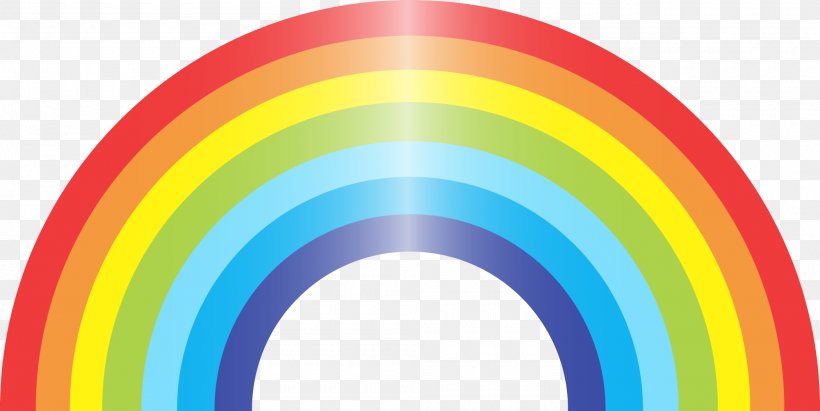 Rainbow, PNG, 2000x1004px, Rainbow, Colorfulness, Meteorological Phenomenon, Wheel Download Free