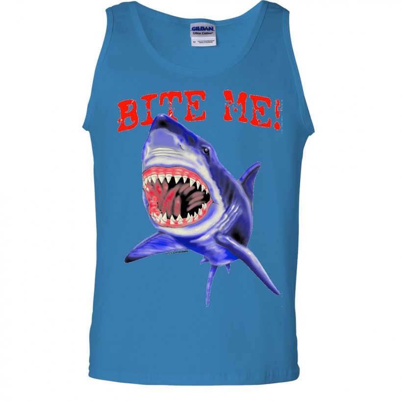 T-shirt Great White Shark Hoodie Sleeve, PNG, 1100x1100px, Tshirt, Animal, Blue, Bluza, Clothing Download Free