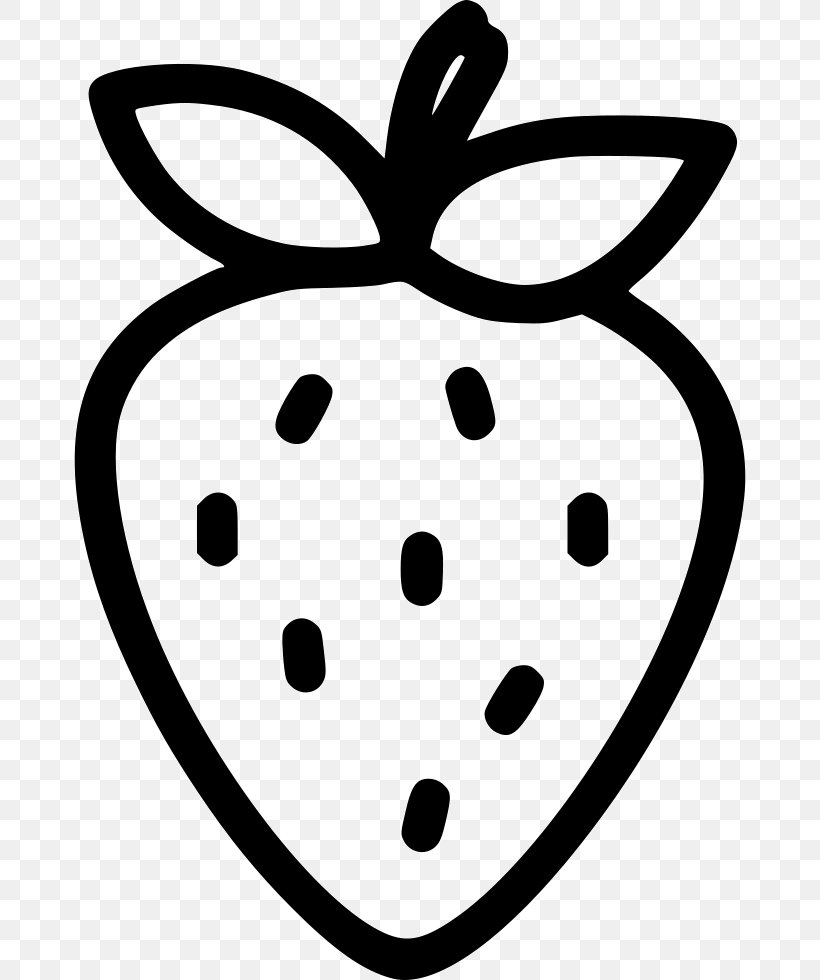 Clip Art Strawberry, PNG, 672x980px, Strawberry, Black And White, Flower, Food, Fruit Download Free