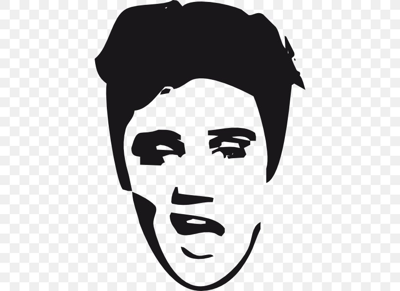Elvis Presley Cartoon Caricature Drawing Clip Art, PNG, 432x598px, Elvis Presley, Animation, Art, Black, Black And White Download Free