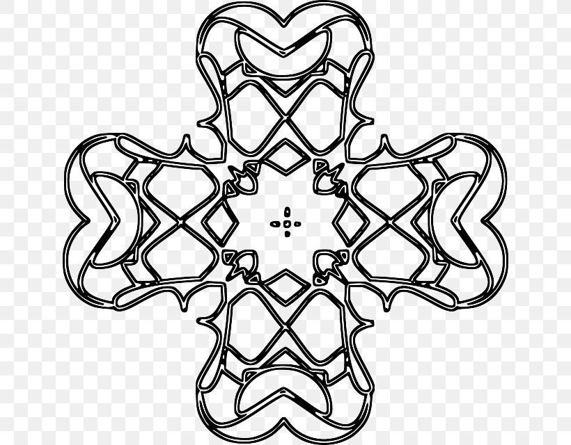 Clip Art Vector Graphics Openclipart Christian Cross Image, PNG, 640x640px, Christian Cross, Auto Part, Black And White, Body Jewelry, Celtic Cross Download Free