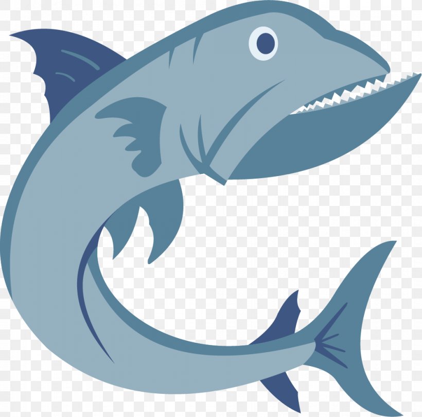 Fish Shark Icon, PNG, 1001x990px, Fish, Blue, Cartilaginous Fish, Dolphin, Fauna Download Free