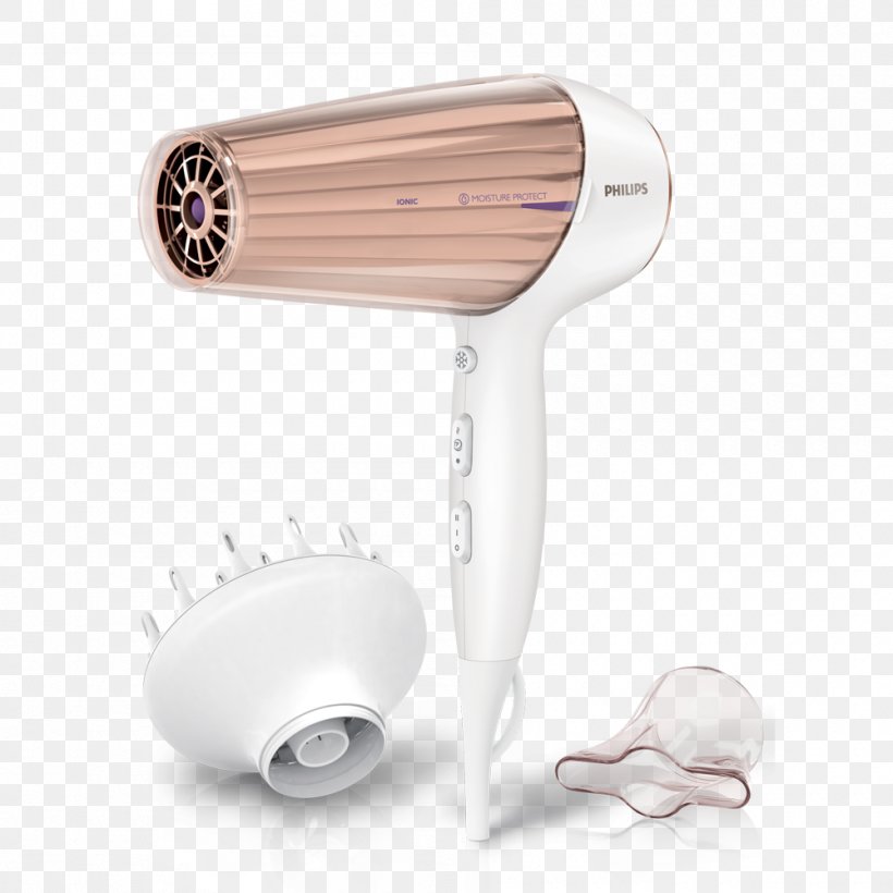 Hair Dryers Philips Hair Dryer Hair Iron, PNG, 1000x1000px, Hair Dryers, Ac Motor, Beauty, Clothes Dryer, Hair Download Free