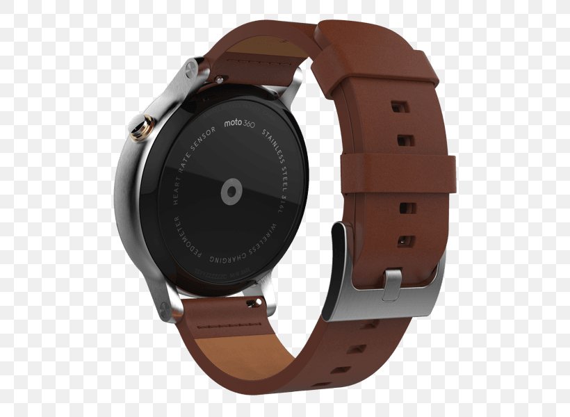 Moto 360 (2nd Generation) Smartwatch Moto G, PNG, 600x600px, Moto 360 2nd Generation, Android, Brand, Brown, Clock Download Free