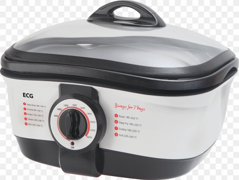 Multicooker Cookware ECG MH 158 Cooking Frying, PNG, 2000x1504px, Multicooker, Baking, Boiling, Braising, Cooking Download Free