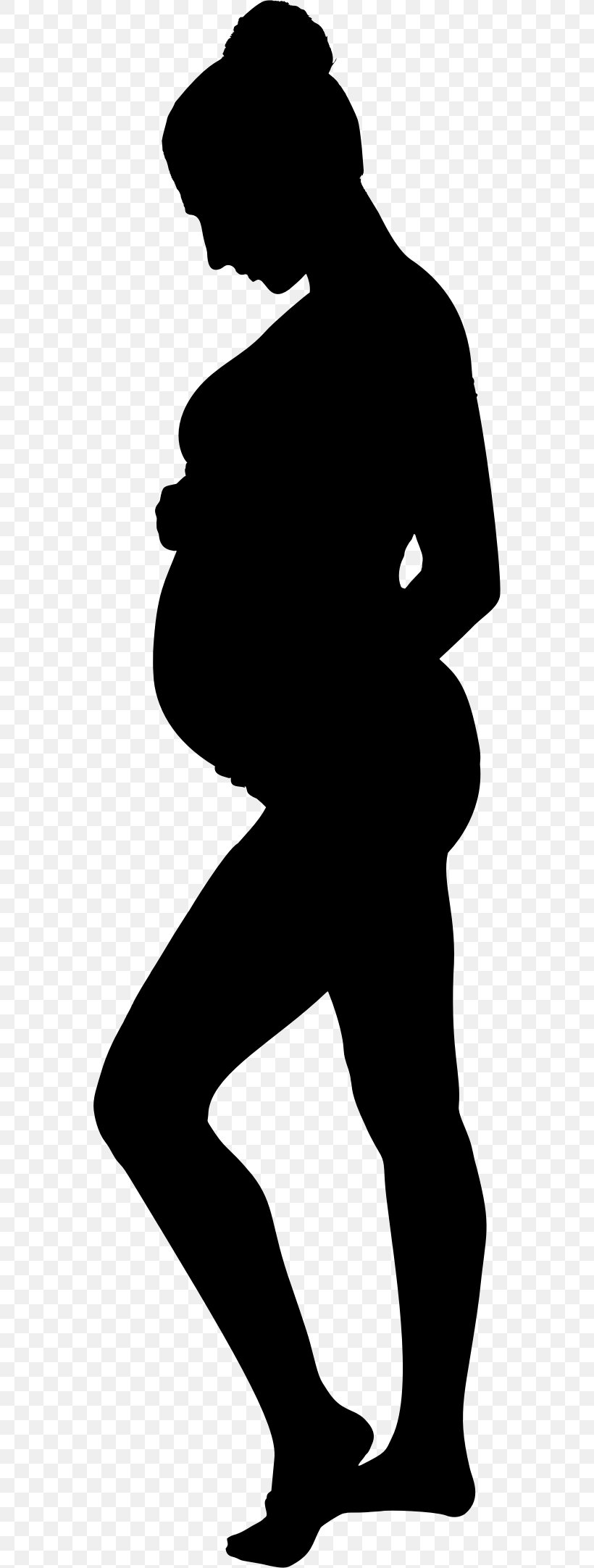 Pregnancy Infertility Woman Fetus Clip Art, PNG, 562x2164px, Pregnancy, Art, Birth, Black, Black And White Download Free