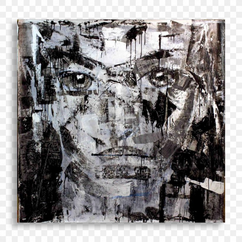 Exhibit By Aberson Painting Modern Art Contemporary Art, PNG, 888x888px, Painting, Art, Artist, Black And White, Canvas Download Free