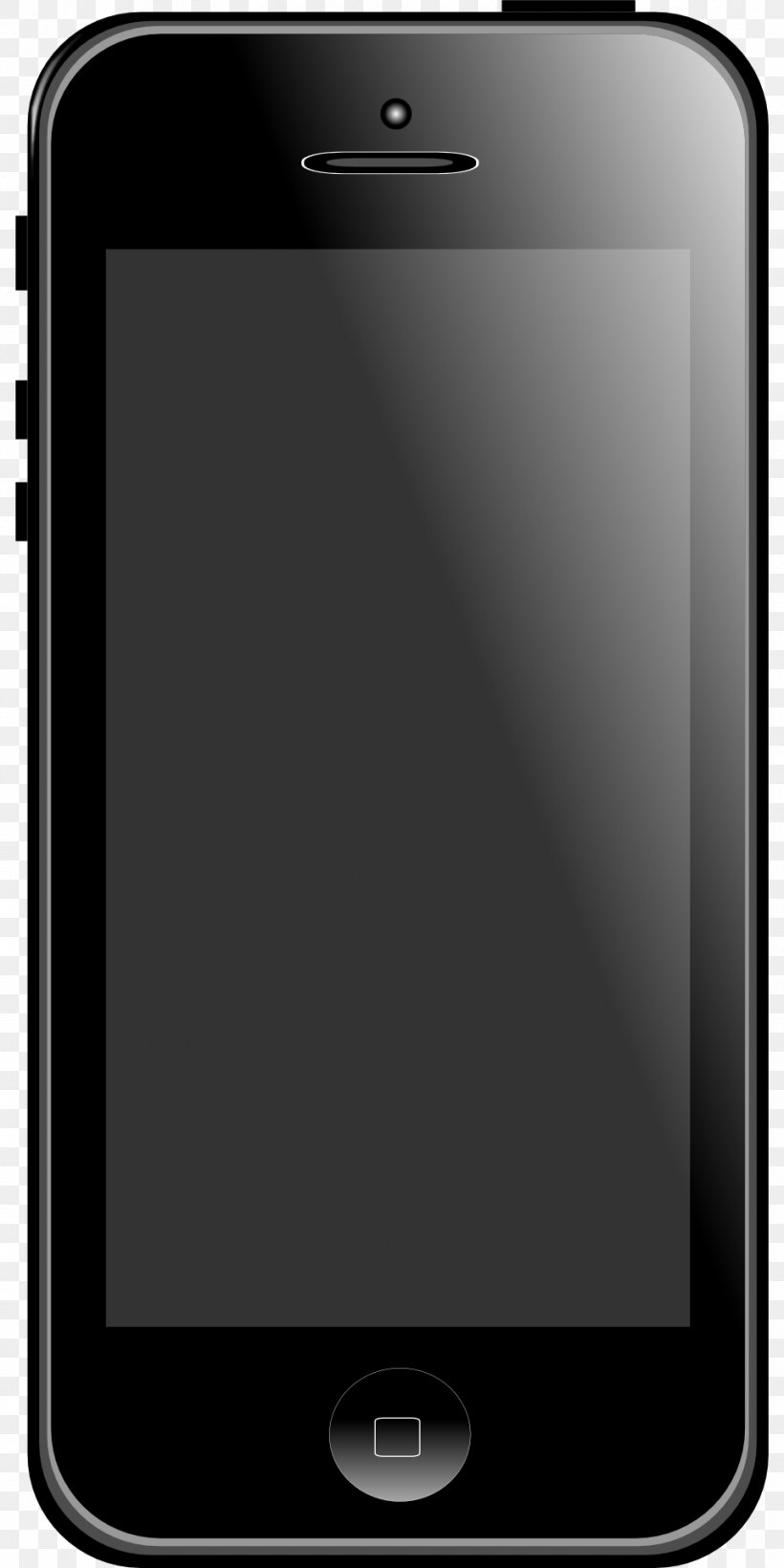 IPhone Smartphone Telephone Handheld Devices Cellular Network, PNG, 960x1920px, Iphone, Black, Black And White, Cellular Network, Communication Device Download Free