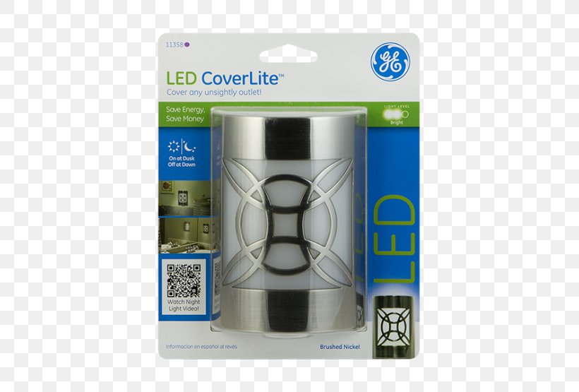 Light-emitting Diode LED Lamp Nightlight Incandescent Light Bulb, PNG, 555x555px, Lightemitting Diode, Brushed Metal, Cree Inc, Diode, General Electric Download Free