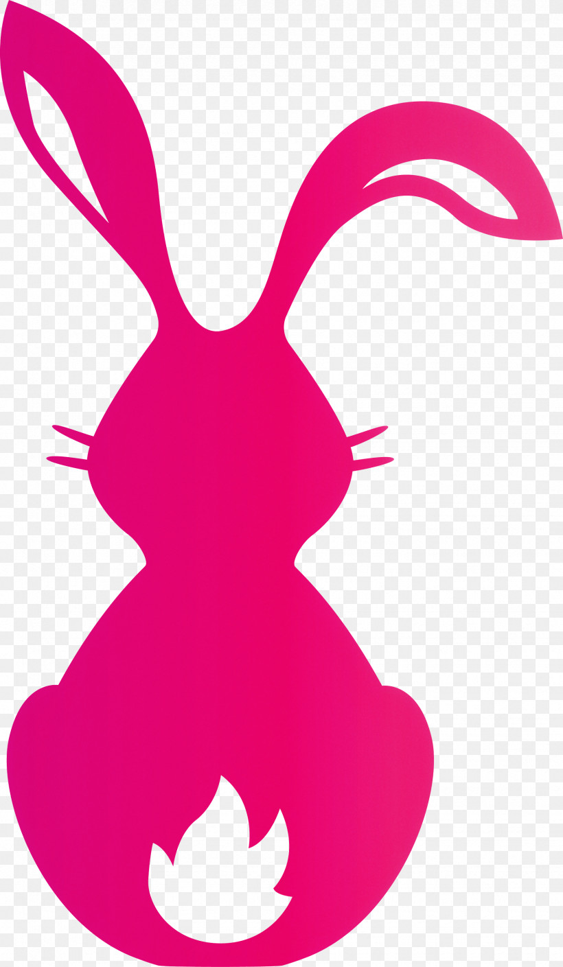 Cute Bunny Easter Day, PNG, 1745x3000px, Cute Bunny, Easter Day, Magenta, Pink, Rabbit Download Free
