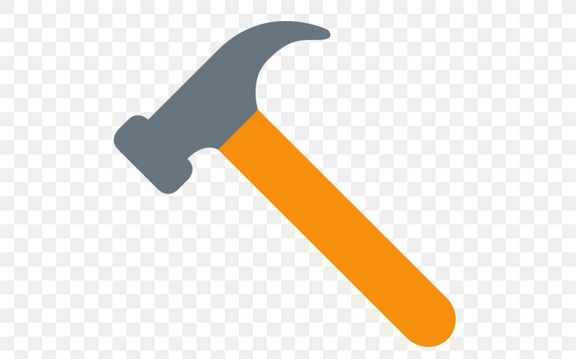 Emojipedia Hammer And Pick Claw Hammer, PNG, 512x512px, Emoji, Claw Hammer, Emojipedia, Gavel, Hammer Download Free