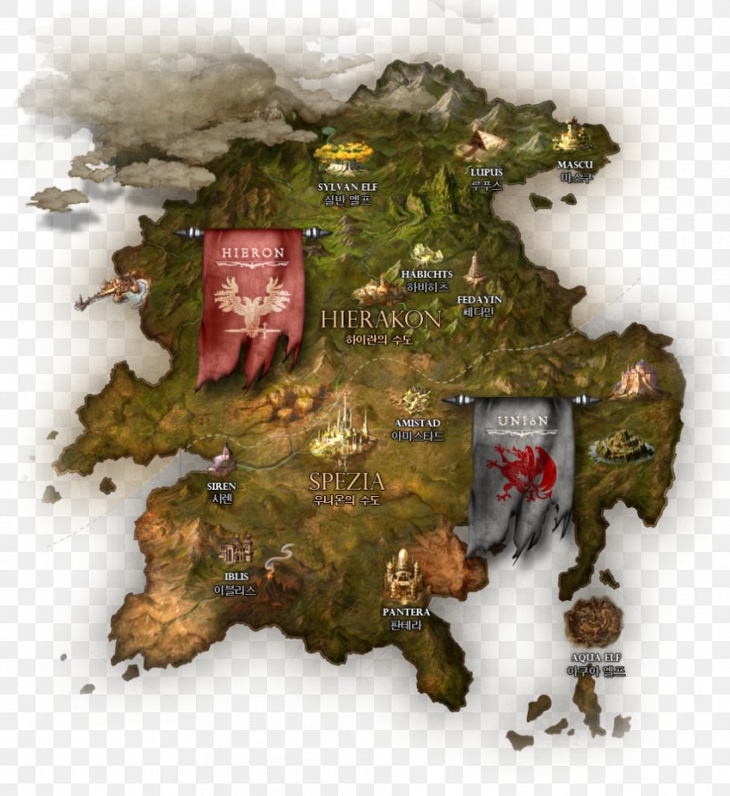 Bless Online World Map Massively Multiplayer Online Role-playing Game Information, PNG, 939x1024px, Bless Online, Information, Map, Massively Multiplayer Online Game, Presentation Download Free