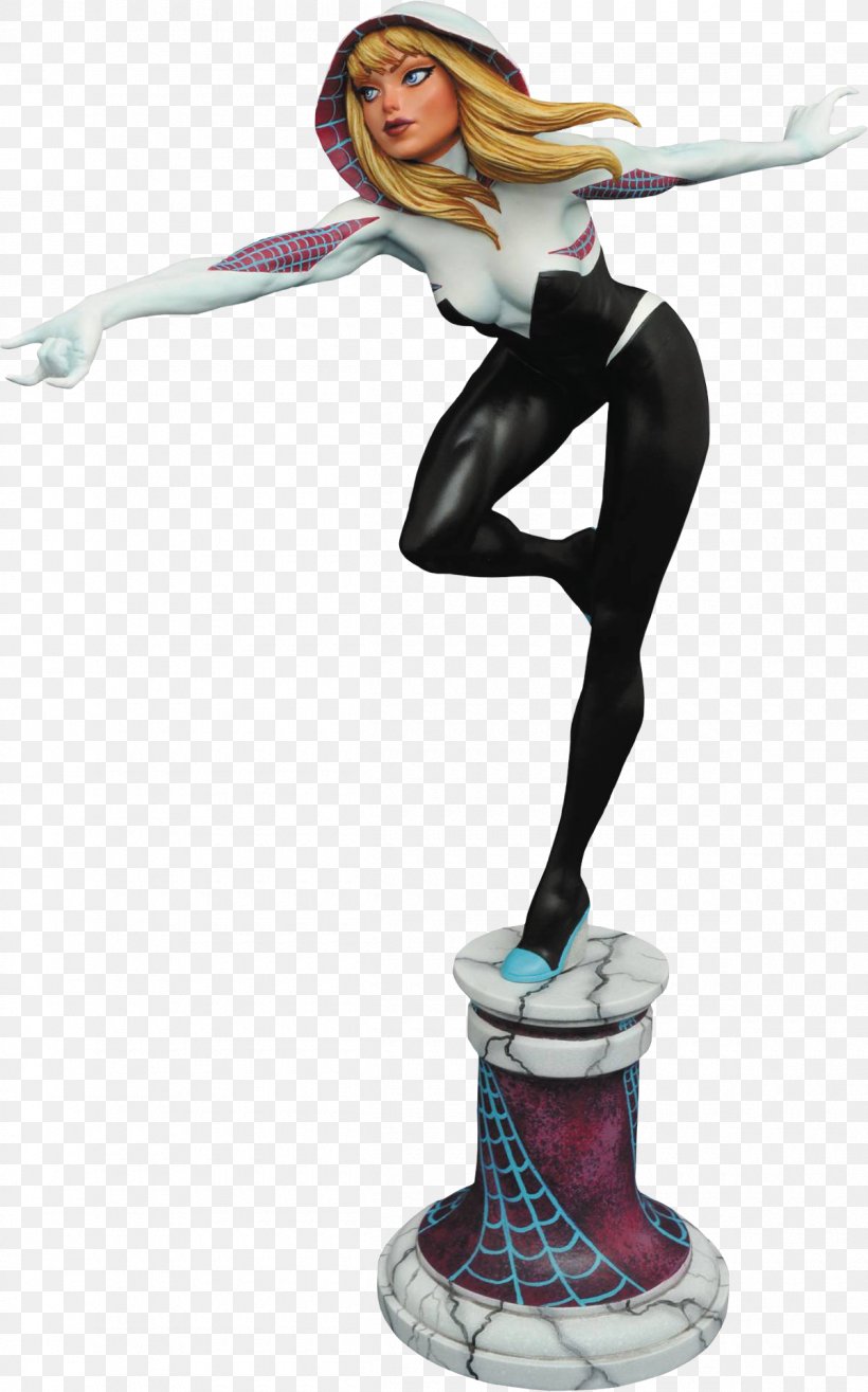 Ultimate Spider-Man Gwen Stacy Spider-Woman Iron Man, PNG, 1200x1925px, Spiderman, Action Toy Figures, Balance, Diamond Select Toys, Figurine Download Free