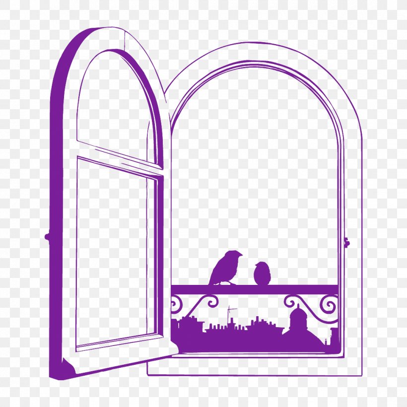 Window Cartoon, PNG, 1080x1080px, Wall Decal, Arch, Architecture, Bedroom, Color Download Free