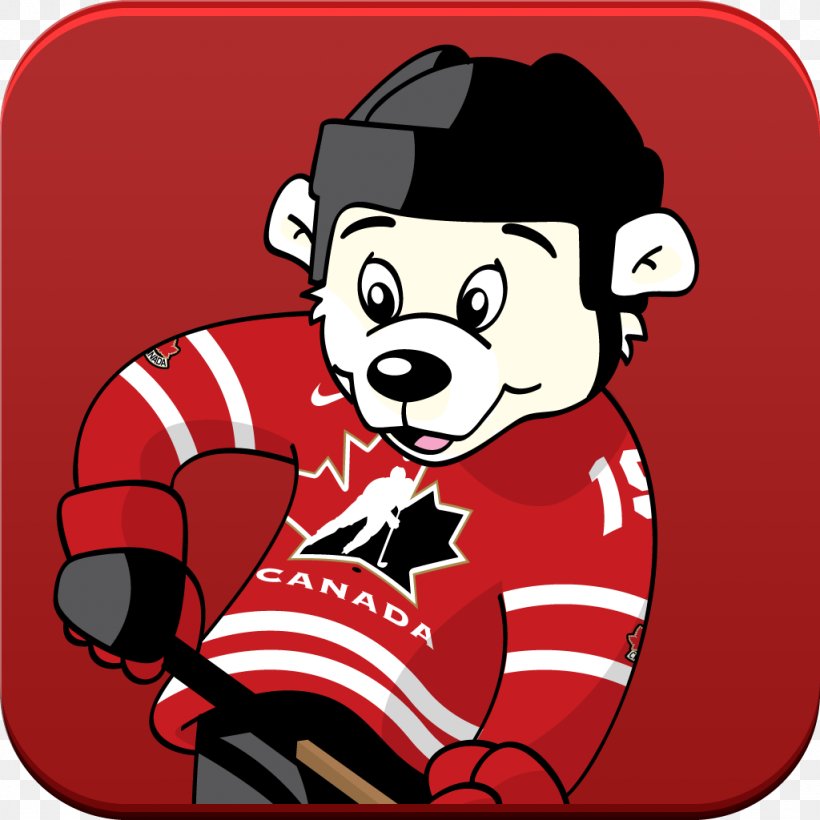 Canada Men's National Ice Hockey Team Santa Claus Cartoon Hockey Canada, PNG, 1024x1024px, Watercolor, Cartoon, Flower, Frame, Heart Download Free