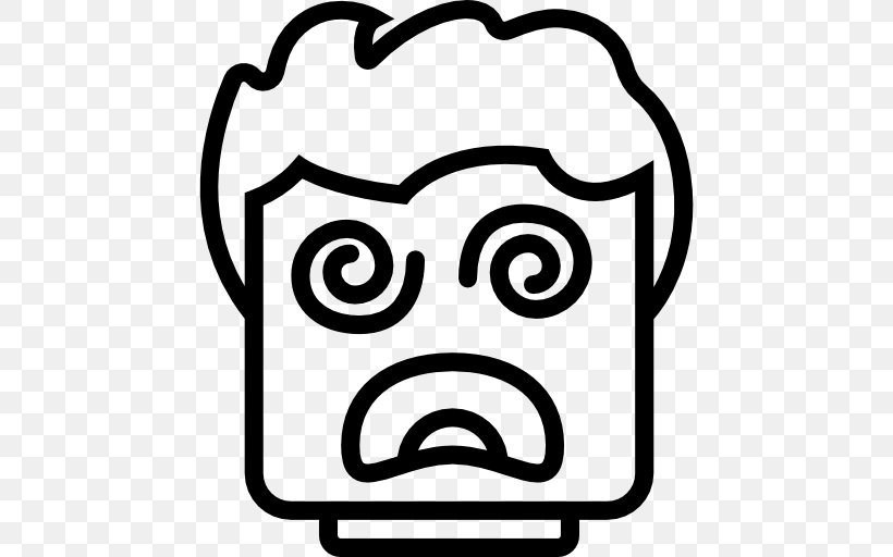 Emoticon Clip Art, PNG, 512x512px, Emoticon, Black, Black And White, Face, Head Download Free