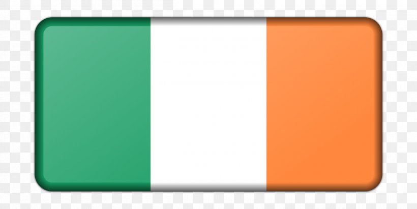 Flag Of Ireland Emoji Flag Of Italy, PNG, 2400x1203px, Ireland, Emoji, Flag, Flag Of Germany, Flag Of Ireland Download Free