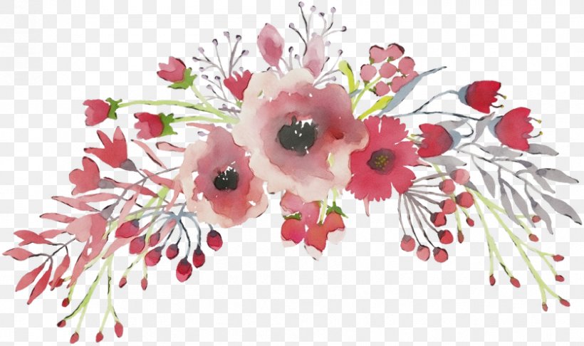 Floral Design, PNG, 836x496px, Watercolor, Bouquet, Cut Flowers, Floral Design, Floristry Download Free