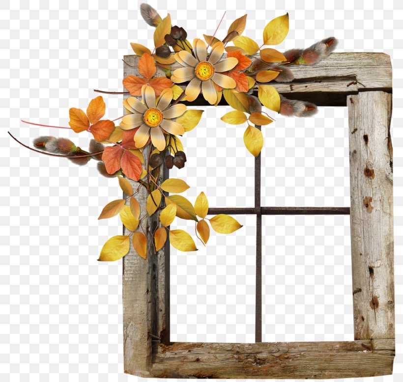 Window Picture Frames Rigid Frame Clip Art, PNG, 800x778px, Window, Autumn, Branch, Chambranle, Cut Flowers Download Free
