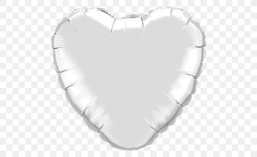 Mylar Balloon Heart BoPET White, PNG, 500x500px, Balloon, Birthday, Bopet, Color, Foil Download Free