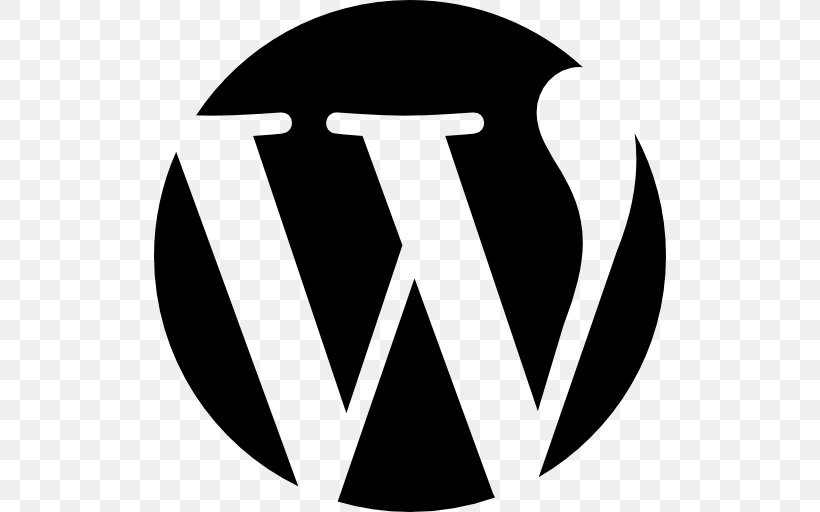 WordPress.com Blog, PNG, 512x512px, Wordpress, Area, Black, Black And White, Blog Download Free