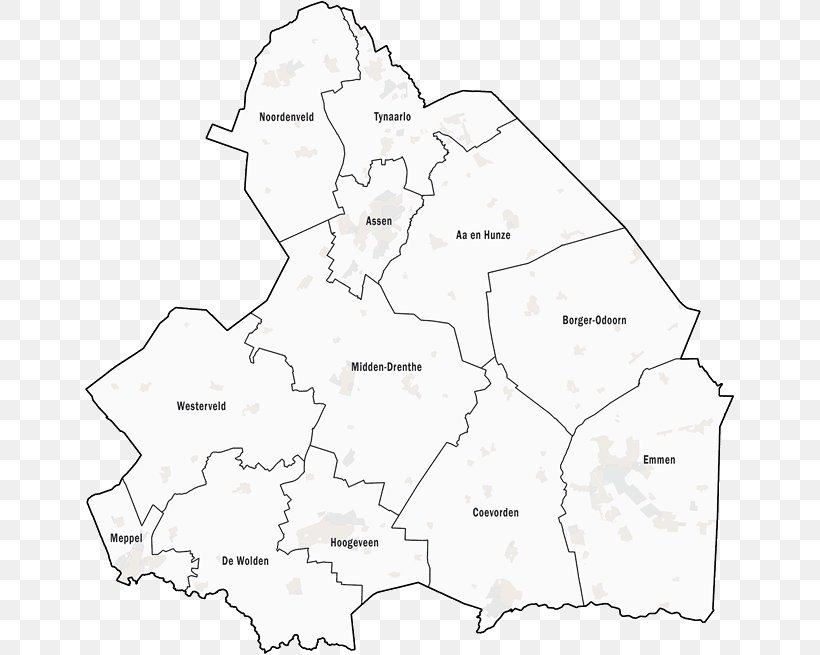 Assen Provinces Of The Netherlands Dutch Municipality Map Region, PNG, 651x655px, Assen, Area, Black And White, Drawing, Drenthe Download Free