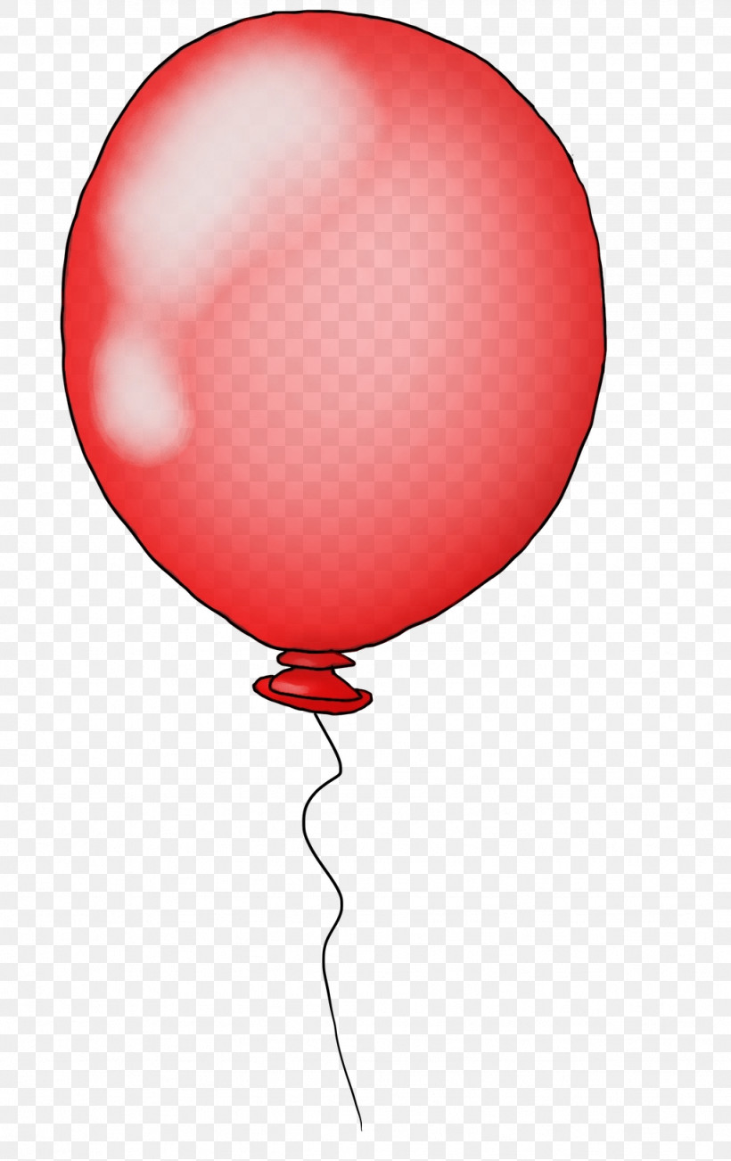 Balloon, PNG, 1024x1627px, Watercolor, Balloon, Paint, Wet Ink Download Free