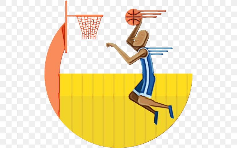 Basketball Hoop Background, PNG, 512x512px, Watercolor, Ball, Basketball, Basketball Court, Basketball Hoop Download Free
