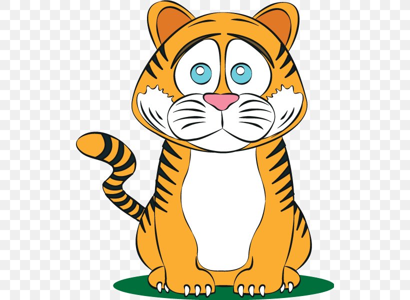 Cartoon Clip Art, PNG, 516x600px, Cartoon, Animal Figure, Art, Artwork, Bengal Tiger Download Free