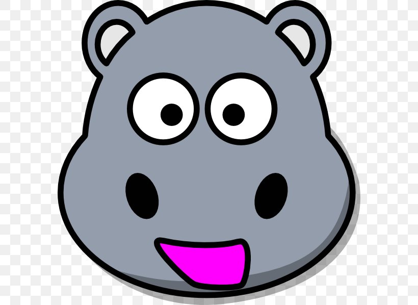 Hippopotamus Cartoon River Horse Clip Art, PNG, 594x598px, Hippopotamus, Animated Film, Cartoon, Cuteness, Drawing Download Free