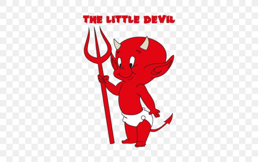 Hot Stuff The Little Devil Clip Art, PNG, 518x518px, Watercolor, Cartoon, Flower, Frame, Heart Download Free