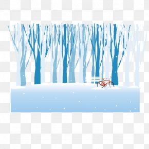 Ice Trees - Ice Sculpture Euclidean Vector PNG
