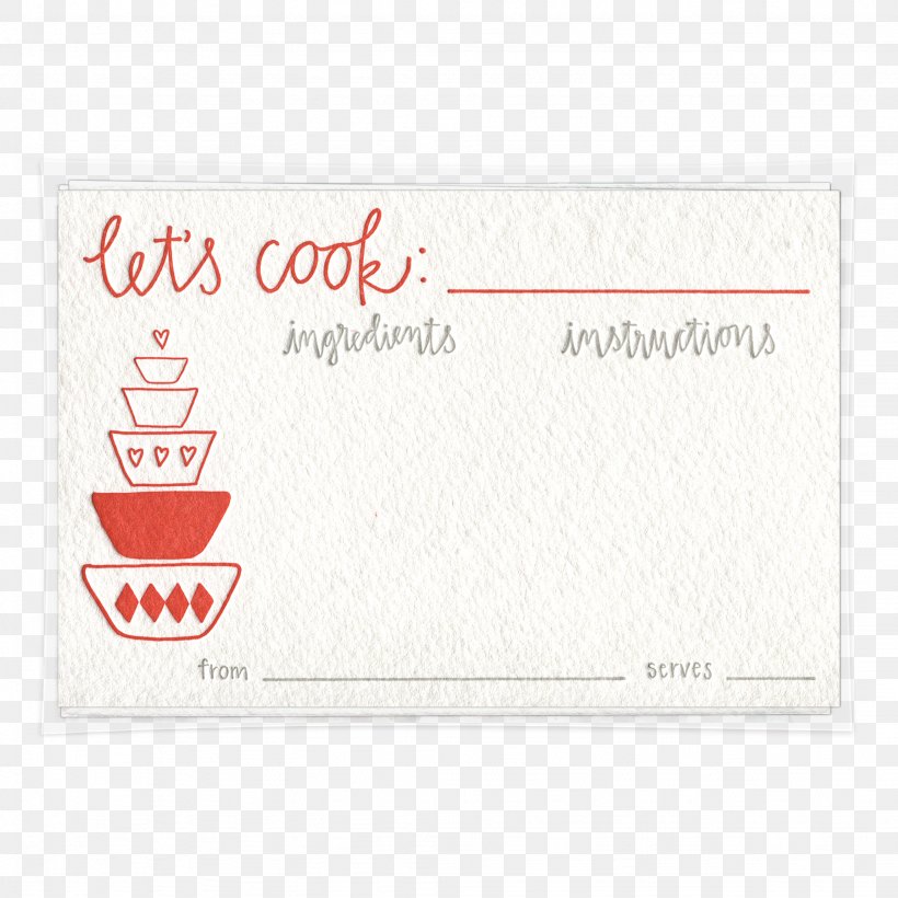 Paper Recipe Cooking Playing Card Letterpress Printing, PNG, 2048x2048px, Paper, Area, Brand, Cooking, Cotton Paper Download Free